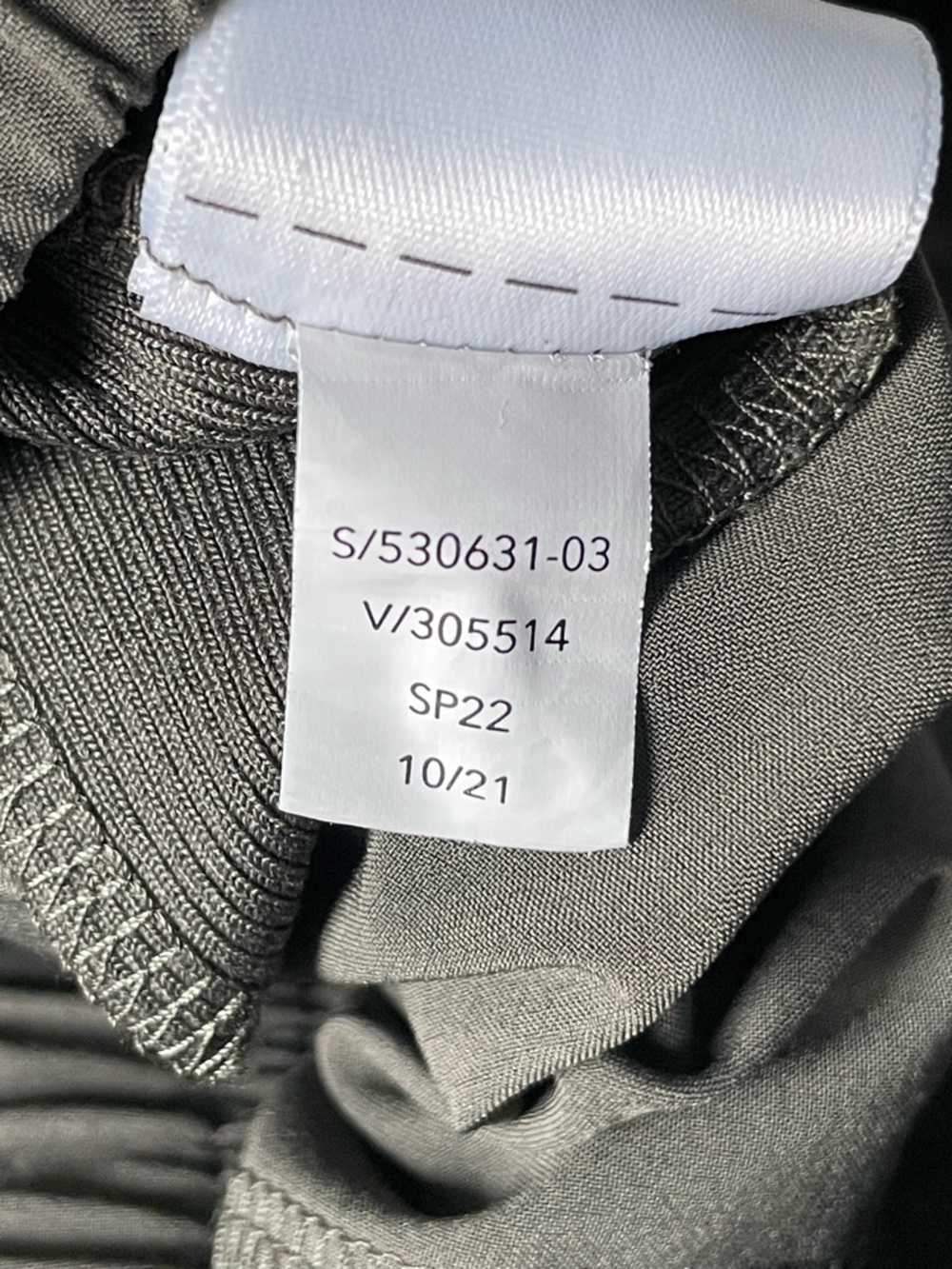 Athleta Women's Olive Textured Brooklyn Jogger Pants Size 14 - 54343 - Picture 14 of 14